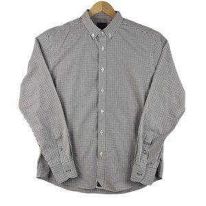 UNTUCKit Long Sleeve Button Down Shirt Men's Sz Large Wrinkle Free Cotton Red